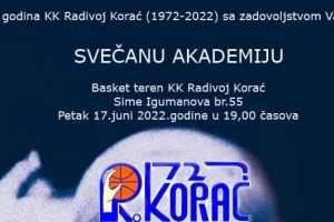 Pola veka KK Radivoj Korać